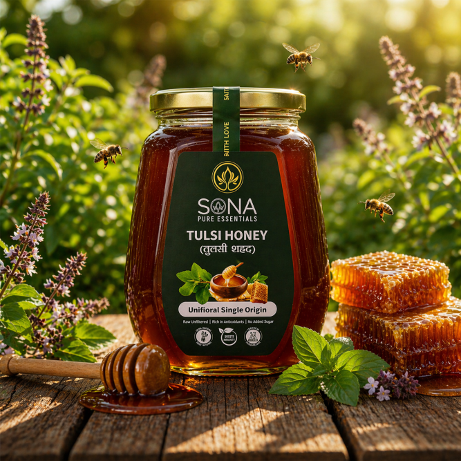 Tulsi Honey